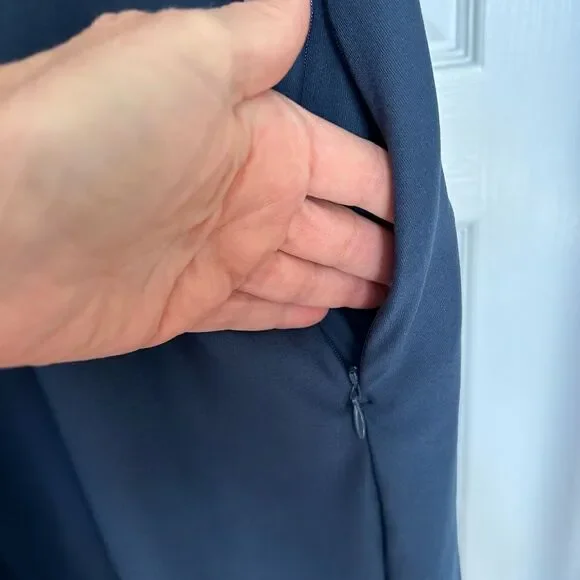 Mondetta Luxury + Performance Women’s Blue Athletic Dress Size Medium - Picture 6 of 11